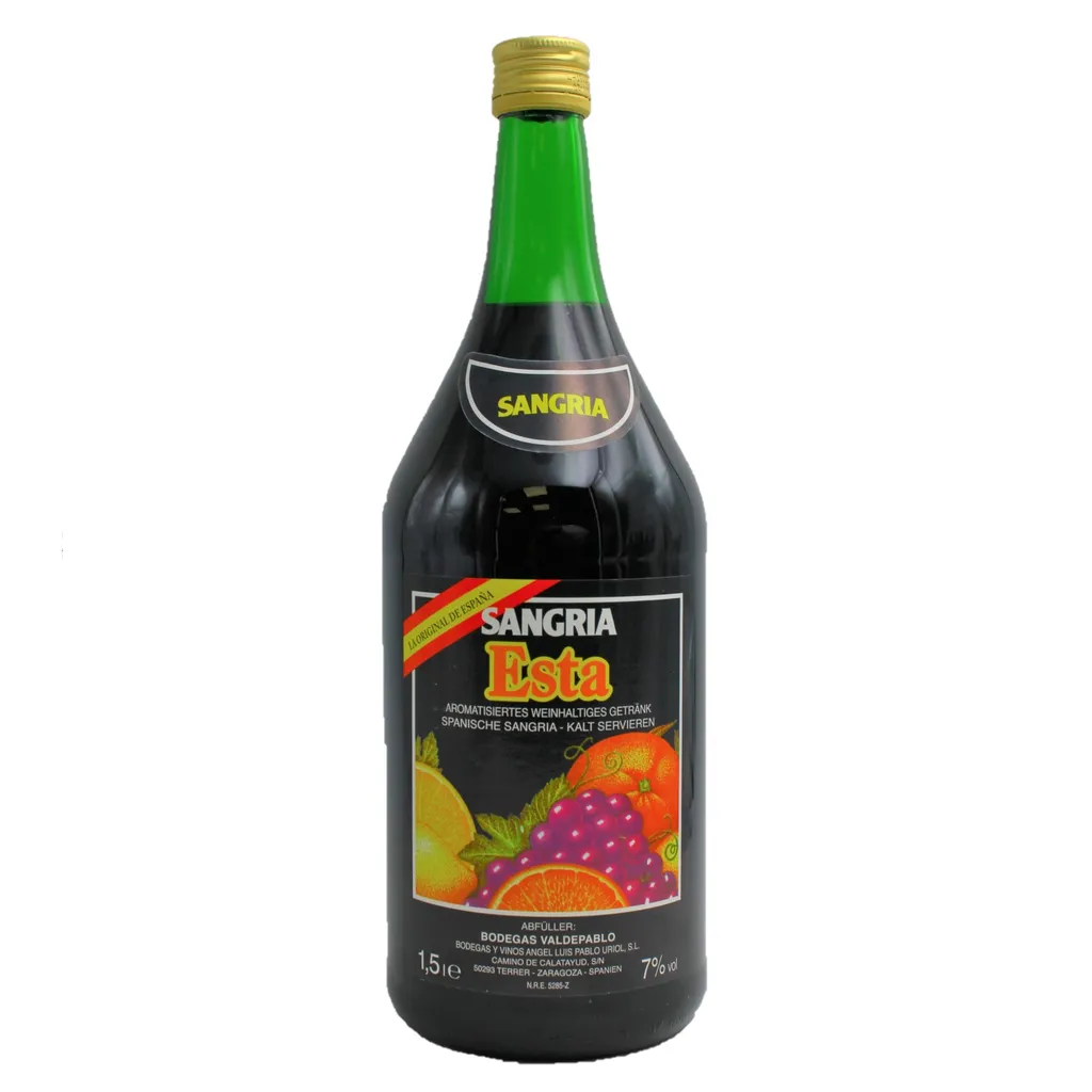Esta Sangria Glasflasche 1,5l 1 Esta Sangria Glasflasche 1,5l