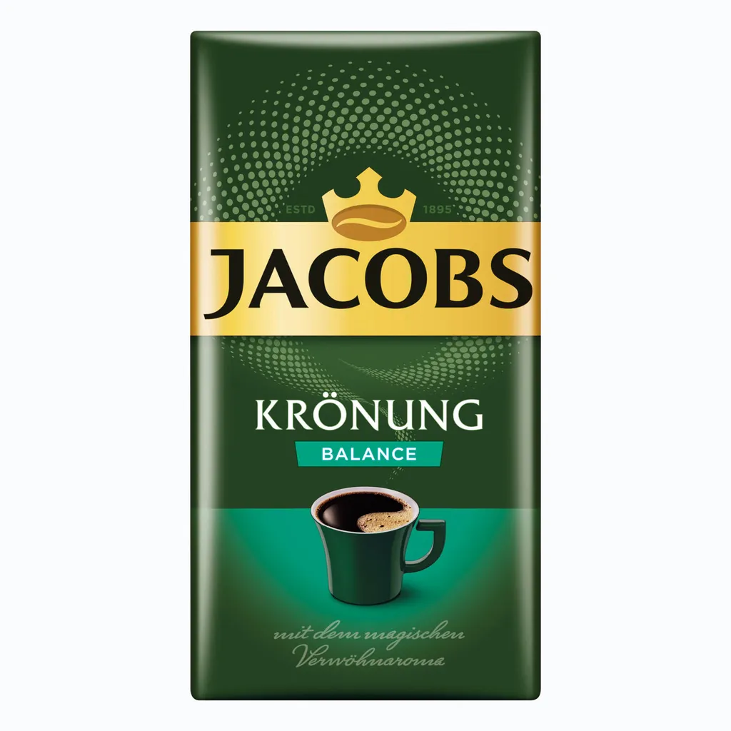JACOBS Krönung Balance Filterkaffee 12 X 500 G Gemahlener Röstkaffee 1 JACOBS Krönung Balance Filterkaffee 12 X 500 G Gemahlener Röstkaffee