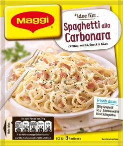 Maggi Fix Für Spaghetti Carbonara Cremig Mit Speck Und Käse 34g 5 Maggi Fix Für Spaghetti Carbonara Cremig Mit Speck Und Käse 34g -Essen Verkäufe cf23ae8e27a40a753689439f24d80aa8