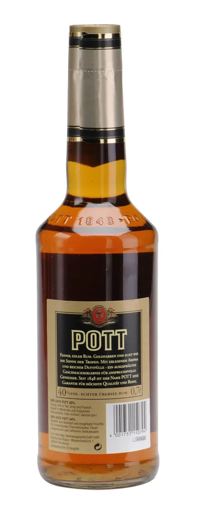 Der Gute Pott Rum Echter Übersee Rum | 40 % Vol | 0,7 L 5 Der Gute Pott Rum Echter Übersee Rum | 40 % Vol | 0,7 L – Bild 5