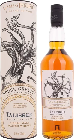 Talisker Select Reserve House Greyjoy Game Of Thrones GoT Limited Edition Single Malt Scotch Whisky | 45,8 % Vol | 0,7 L -Essen Verkäufe d06d54984687e0582090ae7a5379166b