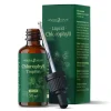 Effective Nature - Liquid Chlorophyll Tropfen Aus Alfalfa - 50 Ml - Ohne Konservierungsstoffe - Besonders Natürliches, Flüssiges Chlorophyll