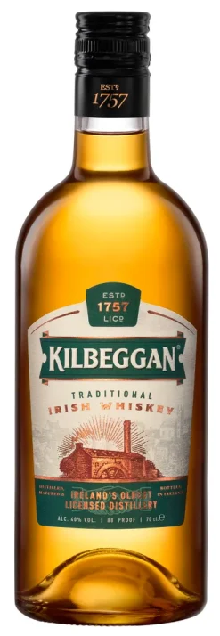 Kilbeggan Traditional Irish Whiskey | 40 % Vol | 0,7 L