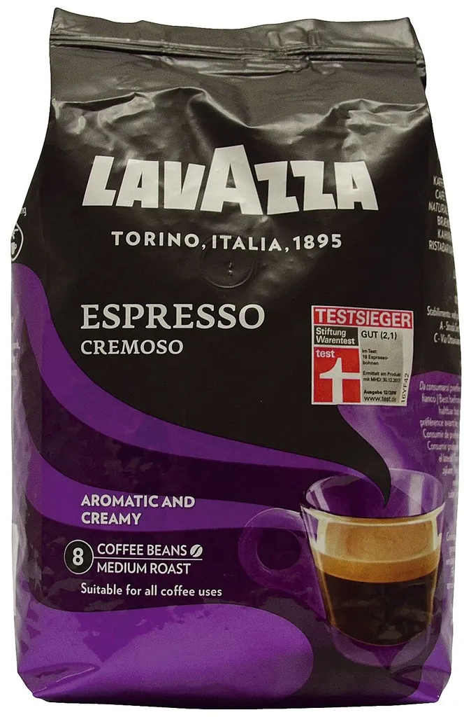 Lavazza Espresso Cremoso | Ganze Bohne | 1000g 3 Lavazza Espresso Cremoso | Ganze Bohne | 1000g – Bild 3