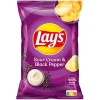PEPSICO Lays Sour Cream & Black Pepper 150g