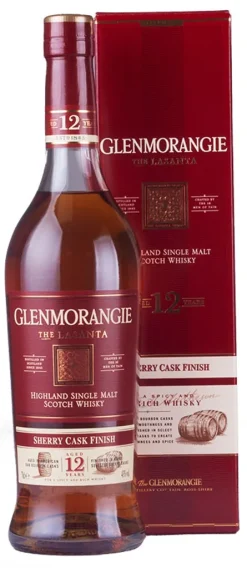 Glenmorangie The Lasanta 12 Jahre Old Sherry Cask Finish Highland Single Malt Scotch Whisky In Geschenkpackung | 43 % Vol | 0,7 -Essen Verkäufe d41060e4c85838b0ccdd8adf7754fb11