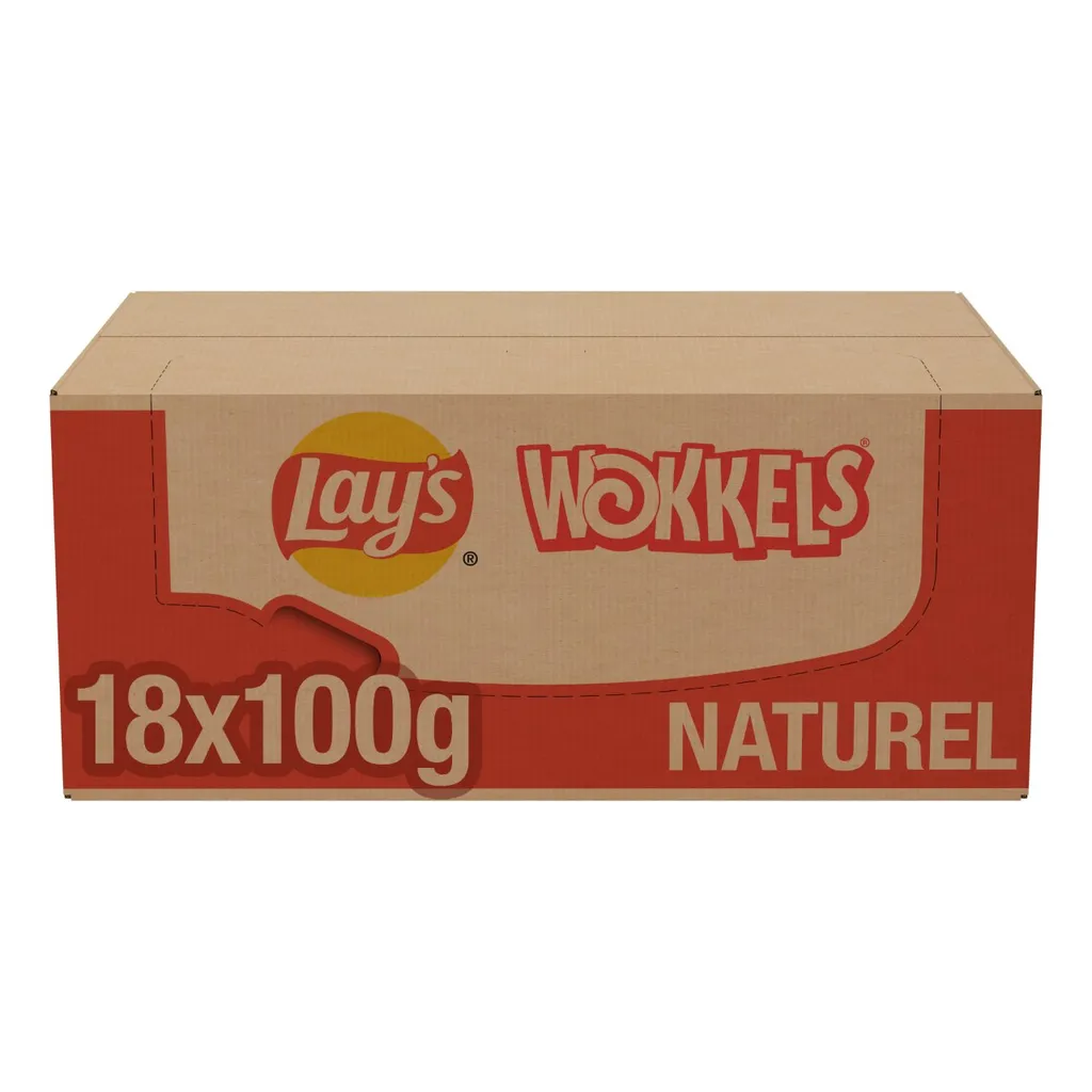 PEPSICO Lay's Wokkels Natural Chips 18 Beutel X 100 Gramm 4 PEPSICO Lay's Wokkels Natural Chips 18 Beutel X 100 Gramm – Bild 4