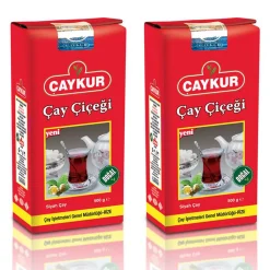 Caykur Cay Cicegi Türkischer Schwarzer Tee 2x 500 Gr Naturell Cay