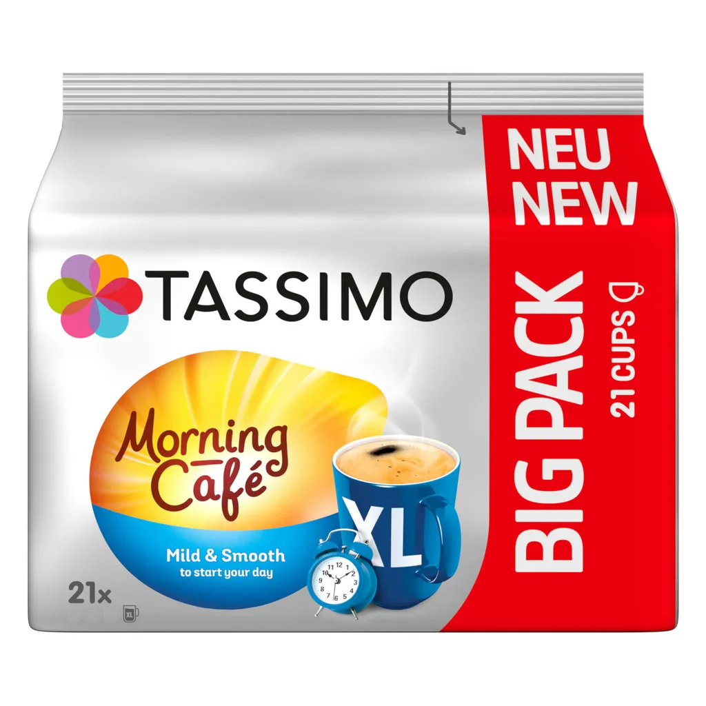 TASSIMO Morning Café XL Big Packs Mix-Paket 3 Sorten 6 Packungen 126 Getränke 6 TASSIMO Morning Café XL Big Packs Mix-Paket 3 Sorten 6 Packungen 126 Getränke – Bild 6