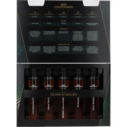 Ron Centenario Rum Tasting Set | Beinhaltet Centenario 9, 12, 18, 20 & 25 | 40 % Vol | 5 X 50 Ml | Insgesamt 0,25 L -Essen Verkäufe d59af9dbe4f2f1daf58e3c259544ecee