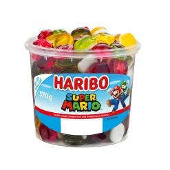 Haribo Super Mario Special Edition Fruchtgummi Mit Schaumzucker 570g