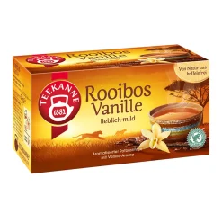 Teekanne Rooibos Vanille Tee Aromatisiert Mit Vanillearoma 35g