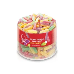 Red Band Fruchtgummi Stäbchen Super Sauer 500 Stück, 1000g