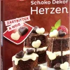 Dr. Oetker - Schoko Dekor Herzen 47g