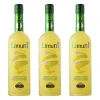 Caffo Deutschland GmbH Limuni Limoncello Del Sud Zitronenlikör 3er Set, Spirituose, Alkohol, Flasche, 28 %, 3x500 Ml