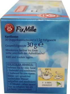 Teekanne Kamille 20 Verpackte Doppelkammerbeutel Kamillentee 30g -Essen Verkäufe da4444cafa092a9d72d66547bf66de16