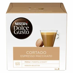 Nescafé® Nescafé Dolce Gusto Cortado Espresso Macchiato | 16 Portionen 17 Nescafé® Nescafé Dolce Gusto Cortado Espresso Macchiato | 16 Portionen -Essen Verkäufe dac4af1ab2ddcbfc59ce0eeb460b0c57