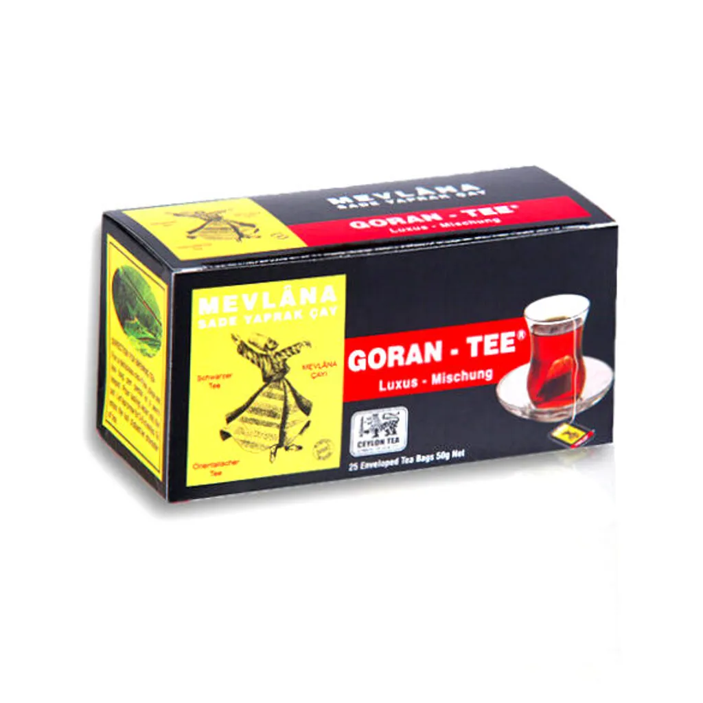 Mevlana Goran Tee Orientalischer Schwarzer Tee 62,5g 2 Mevlana Goran Tee Orientalischer Schwarzer Tee 62,5g – Bild 2