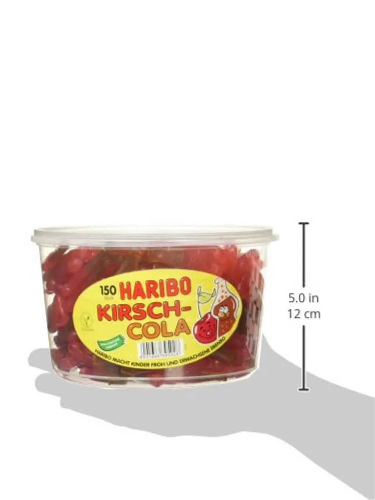 Haribo Kirsch Cola Fruchtgummiflaschen Veggie Zweifarbig 1350g 7 Haribo Kirsch Cola Fruchtgummiflaschen Veggie Zweifarbig 1350g – Bild 7