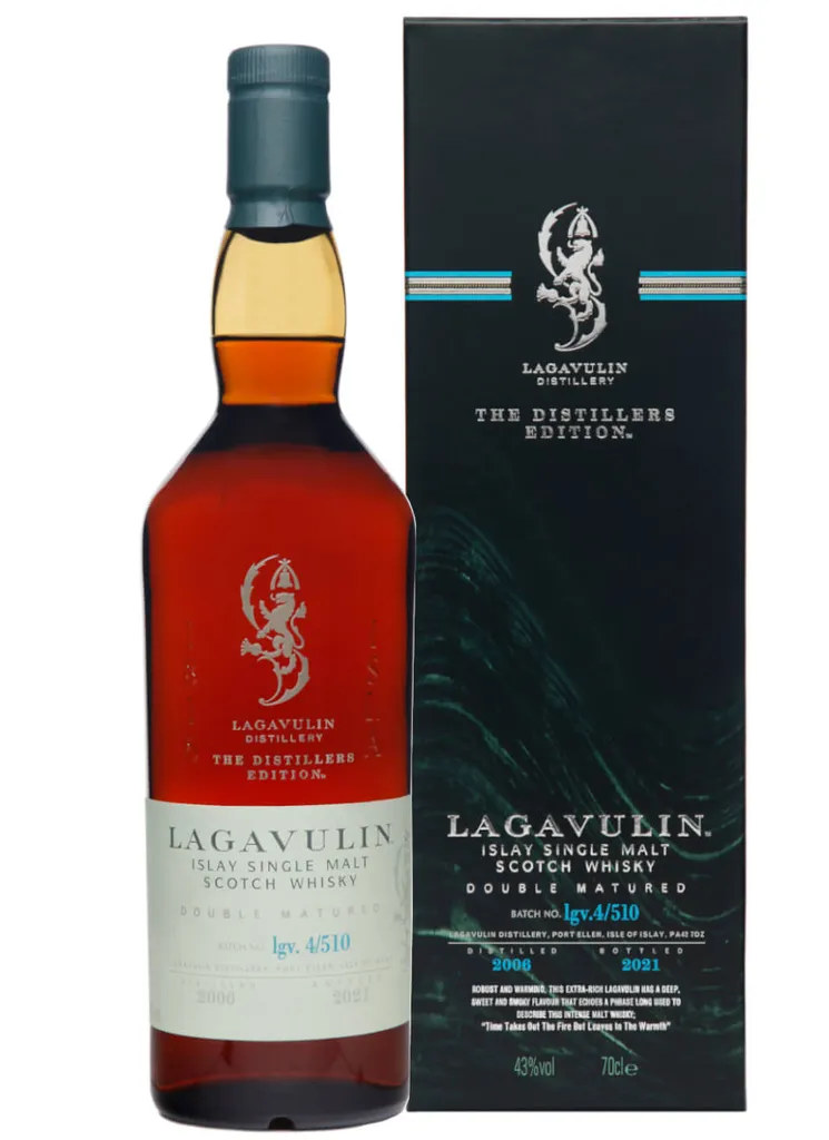 Lagavulin | Distillers Edition 2006-2021 | Islay Single Malt Scotch Whisky | 0,7l. Flasche In Geschenkpackung 2 Lagavulin | Distillers Edition 2006-2021 | Islay Single Malt Scotch Whisky | 0,7l. Flasche In Geschenkpackung – Bild 2