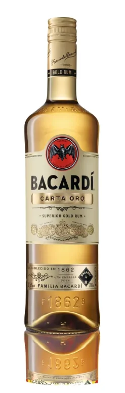 BACARDÍ Bacardí Carta Oro Superior Gold Rum Puerto Rico | 37,5 % Vol | 0,7 L