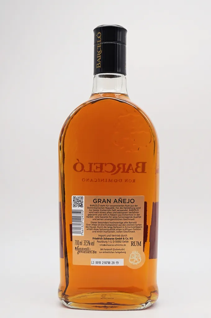 Ron Barcelo Rum Ron Barcelo Gran Anejo | 37,5 % Vol | 0,7 L 12 Ron Barcelo Rum Ron Barcelo Gran Anejo | 37,5 % Vol | 0,7 L – Bild 12