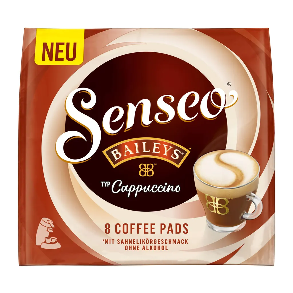 Senseo CAPPUCCINO BAILEYS Kaffeepad Ungeröstet 8 Stück(e) 1 Senseo CAPPUCCINO BAILEYS Kaffeepad Ungeröstet 8 Stück(e)