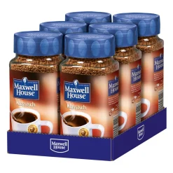 OAK 1753 MAXWELL HOUSE Klassisch 6 X 200 G Gläser Löslicher Kaffee Instantkaffee