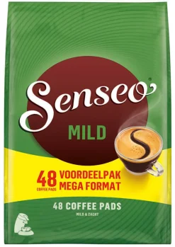 SENSEO Kaffeepads Mild Senseopads 48 Getränke Pads XXL Vorratspackung Softpad