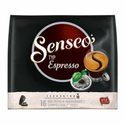 SENSEO Espresso Kaffee Pads 5er Pack - 5 X 16 Getränke -Essen Verkäufe e193f492367b047b73fb9d05bbda33fc