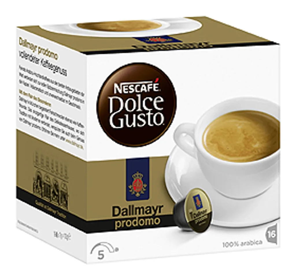 Nescafé® Nescafé Dolce Gusto Dallmayr Prodomo | 16 Kaffeekapseln 1 Nescafé® Nescafé Dolce Gusto Dallmayr Prodomo | 16 Kaffeekapseln