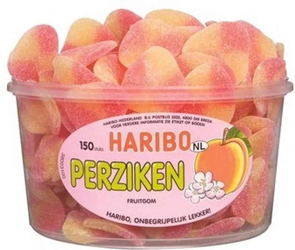 Haribo Pfirsiche Gezuckete Fruchtgummi Mit Pfirsichgeschmack 1350g 7 Haribo Pfirsiche Gezuckete Fruchtgummi Mit Pfirsichgeschmack 1350g – Bild 7