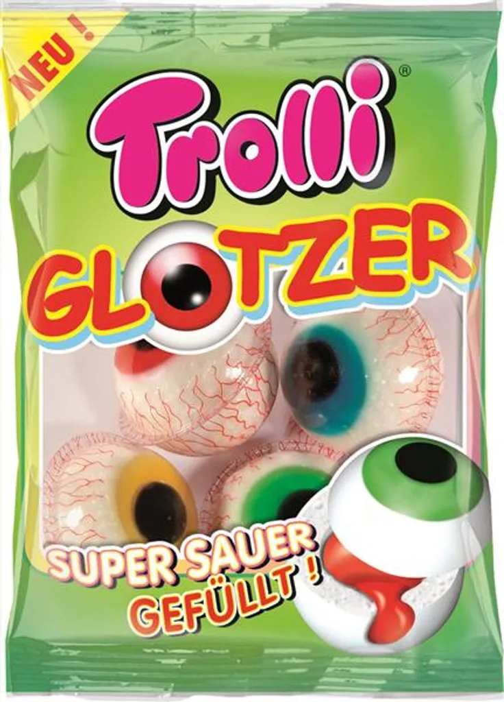 Trolli Glotzer 4 Schaumzucker Und Fruchtgummi Bonbons Mit Füllung 75g 3 Trolli Glotzer 4 Schaumzucker Und Fruchtgummi Bonbons Mit Füllung 75g – Bild 3
