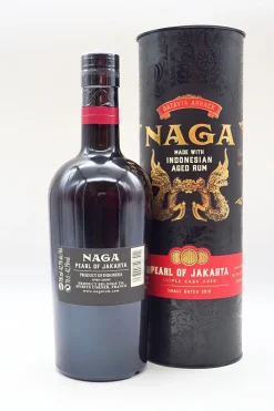 Naga Rum Pearl Of Jakarta | Triple Cask Aged | Small Batch 2019 | 0,7l Flasche In Tube -Essen Verkäufe e2cfd670fa9ab5c38152fb6b9d3e6b44