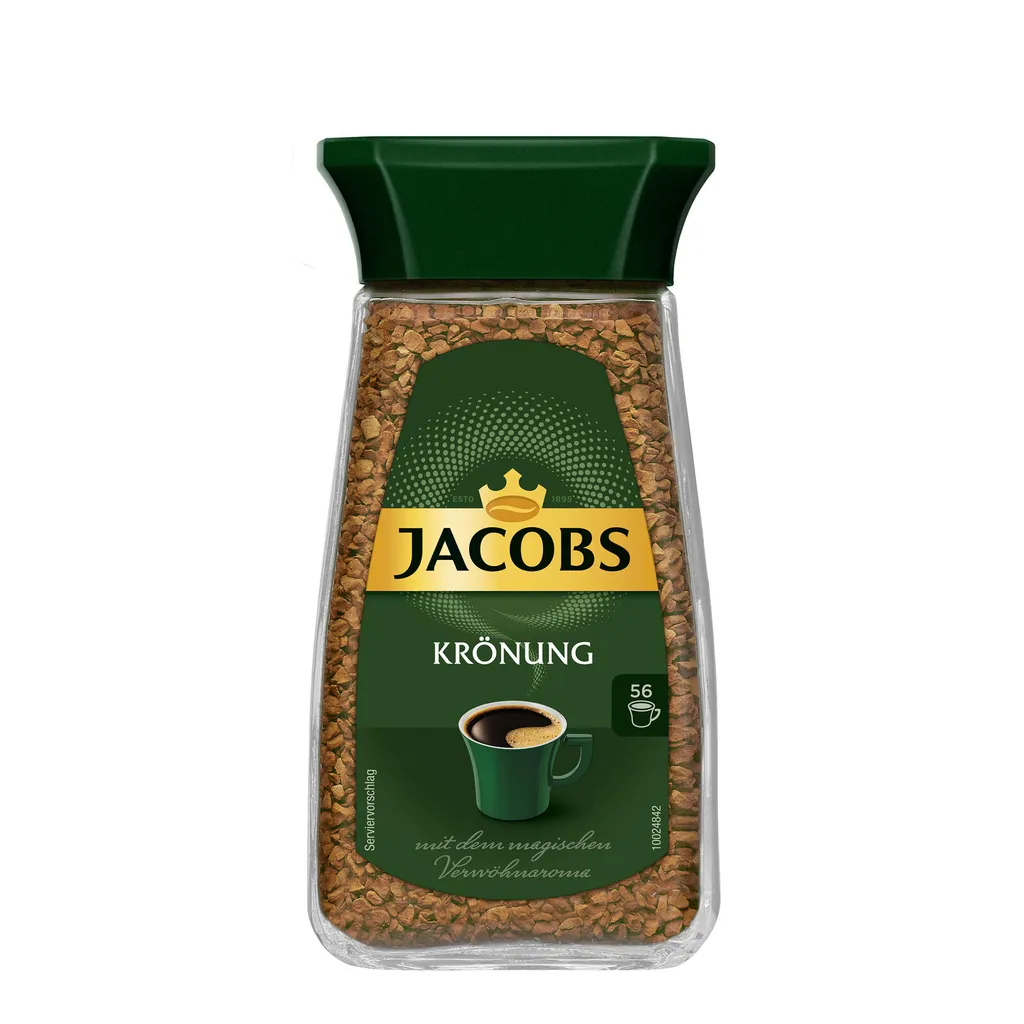 JACOBS Krönung 6 X 100g Löslicher Kaffee Instantkaffee 6 Gläser Löskaffee 2 JACOBS Krönung 6 X 100g Löslicher Kaffee Instantkaffee 6 Gläser Löskaffee – Bild 2