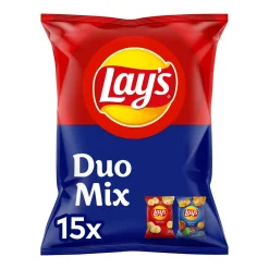 PEPSICO Lay's Chips Duo Natur/Paprika Beutel 15 Beutel