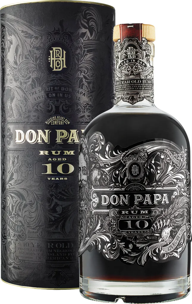 Bleeding Heart Rum Don Papa Rum 10 Jahre | 43 % Vol | 0,7 L 3 Bleeding Heart Rum Don Papa Rum 10 Jahre | 43 % Vol | 0,7 L – Bild 3
