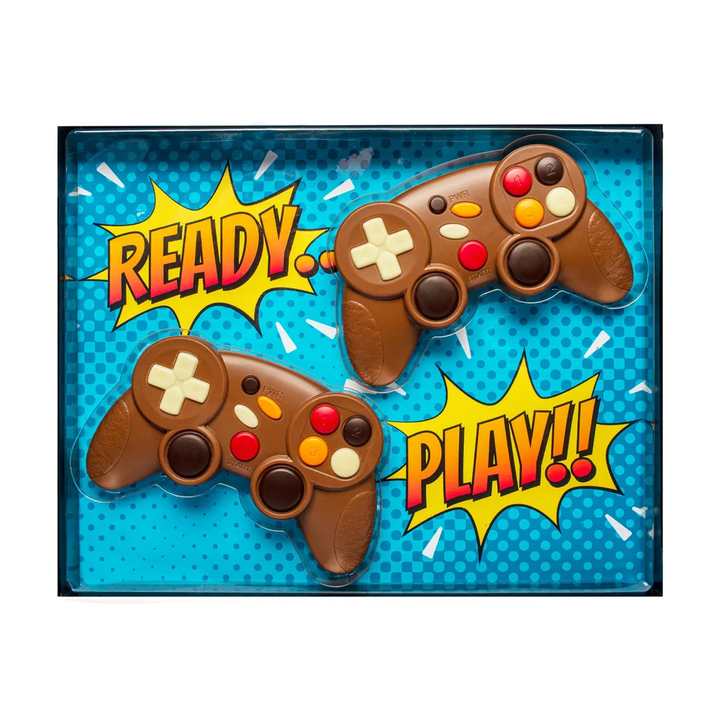 Confiserie Weibler Weibler Geschenkpackung Doppel-Game Controller 140 G 1 Confiserie Weibler Weibler Geschenkpackung Doppel-Game Controller 140 G