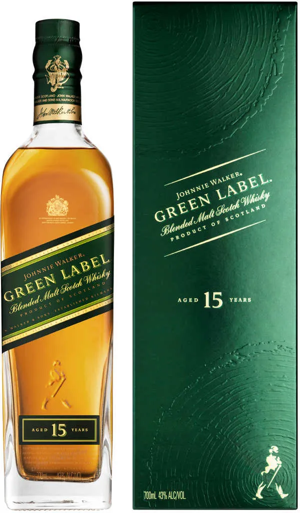 Johnnie Walker Green Label 15 Jahre Blended Malt Scotch Whisky In Geschenkpackung | 40 % Vol | 0,7 L 5 Johnnie Walker Green Label 15 Jahre Blended Malt Scotch Whisky In Geschenkpackung | 40 % Vol | 0,7 L – Bild 5