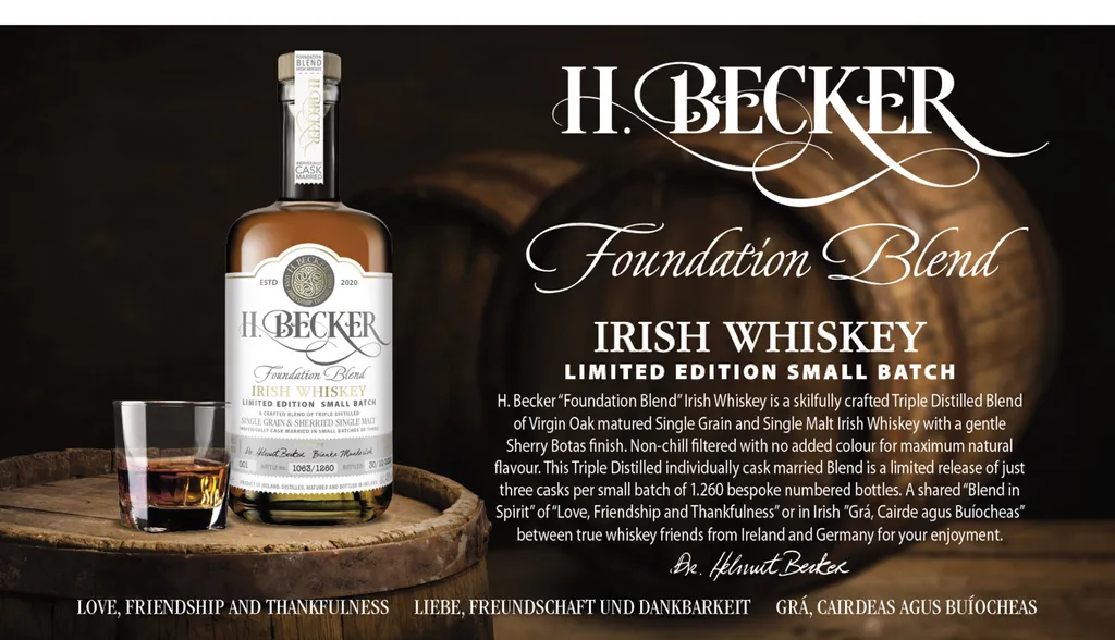 H. Becker Irish Whiskey Foundation Blend 0,7 L 2 H. Becker Irish Whiskey Foundation Blend 0,7 L – Bild 2