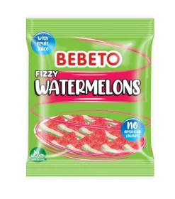 Bebeto Fizzy Watermelons 200g