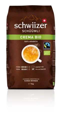 Schwiizer-Schüümli SCHWIIZER SCHÜÜMLI Bohnenkaffee Schwiizer Crema1kg SCHWIIZER CREMA