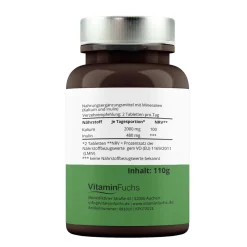 VitaminFuchs Kalium 60 Tabletten Hochdosiert. Kaliumcitrat Ideal Für Muskeln, Nerven Und Blutdruck -Essen Verkäufe e7eb22eb00935a606636ac9af0fd3d68