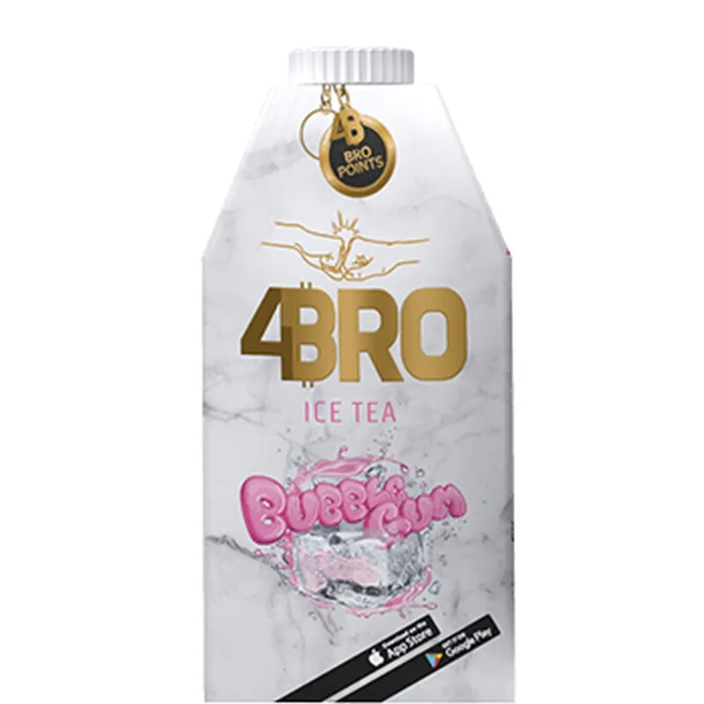 Ethno IQ GmbH 4BRO Ice Tea Eistee Bubble Gum 500ml - Erfrischungsgetränk (1er Pack) 7 Ethno IQ GmbH 4BRO Ice Tea Eistee Bubble Gum 500ml - Erfrischungsgetränk (1er Pack) – Bild 7
