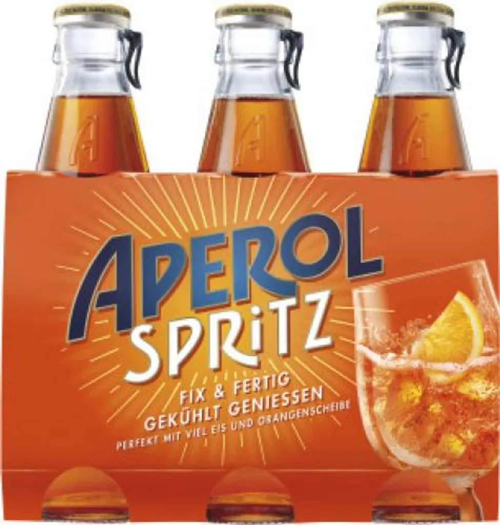 Campari Aperol Spritz Alkoholhaltiges Mischgetränk 3 X 175 Ml 1 Campari Aperol Spritz Alkoholhaltiges Mischgetränk 3 X 175 Ml