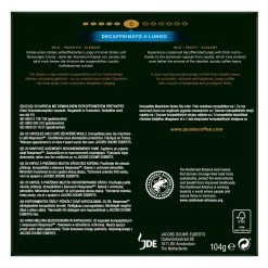 JACOBS Kapseln Decaffeinato 6 Lungo Entkoffeiniert 1 X 20 Nespresso®* Kompatible Kaffeekapseln -Essen Verkäufe e9642e77ed520128707707927b9c44c4