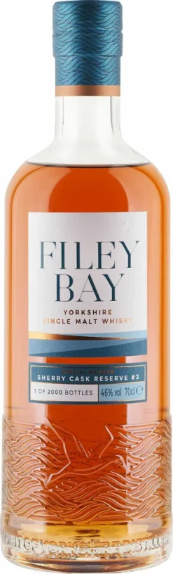 Spirit Of Yorkshire Yorkshire Single Malt Whisky Filey Bay Sherry Cask Reserve #2 46%vol Spirituosen