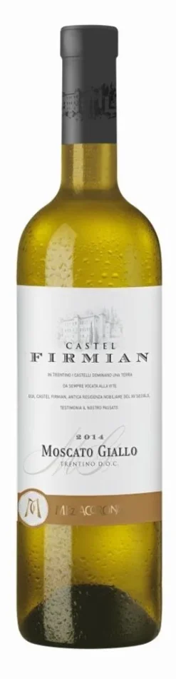 Castel Firmian Trentino DOC Castel Firmian Moscato Giallo Wein -Essen Verkäufe ecfdb0f03068720855230fd4419aeb03