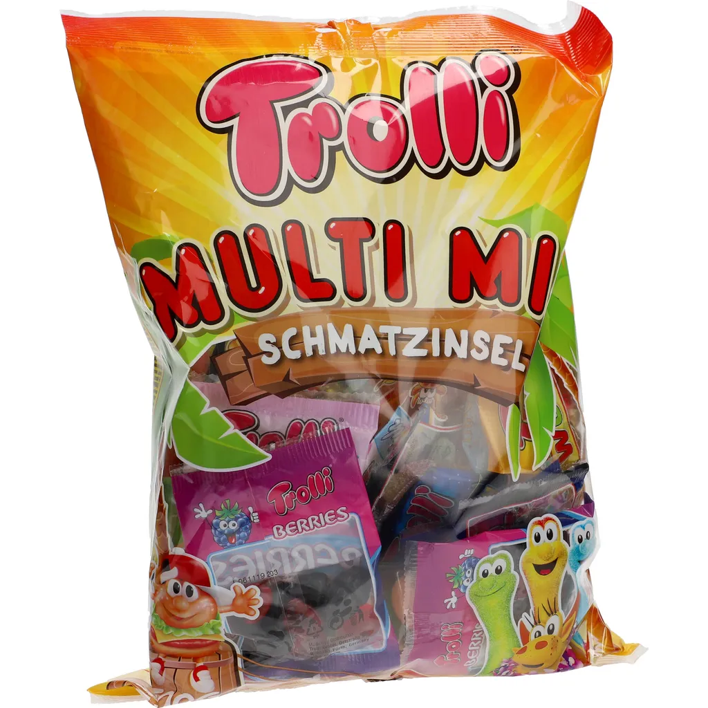 Trolli Mini Fruchtgummi Multi Mix Schmatzinsel Family Pack 500g 6 Trolli Mini Fruchtgummi Multi Mix Schmatzinsel Family Pack 500g – Bild 6