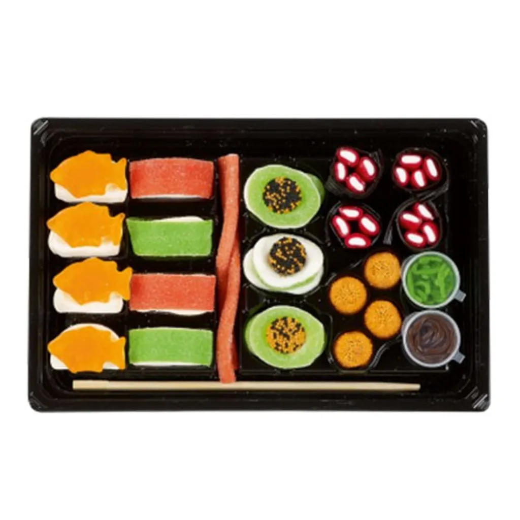 Sweet Und Candy Distribution Look-O-Look Candy Sushi, Leckere Sushibox Aus Fruchtgummi Marshmallow 2 Sweet Und Candy Distribution Look-O-Look Candy Sushi, Leckere Sushibox Aus Fruchtgummi Marshmallow – Bild 2